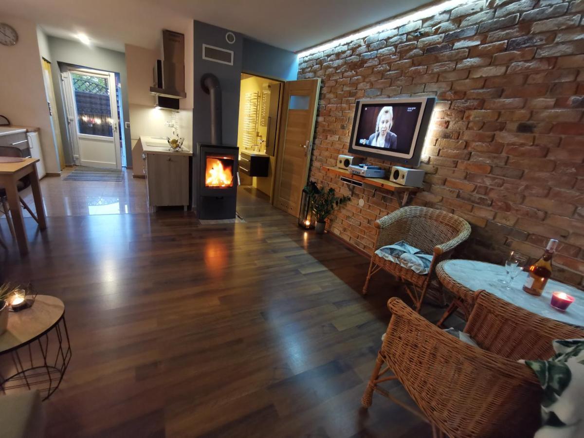 Ferienwohnung Domagala Domek Z Kominkiem Łagów Exterior foto